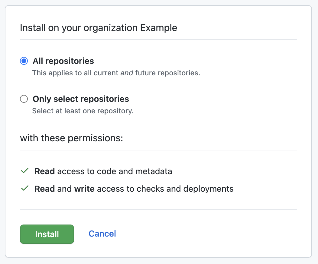 GitHub App Permissions